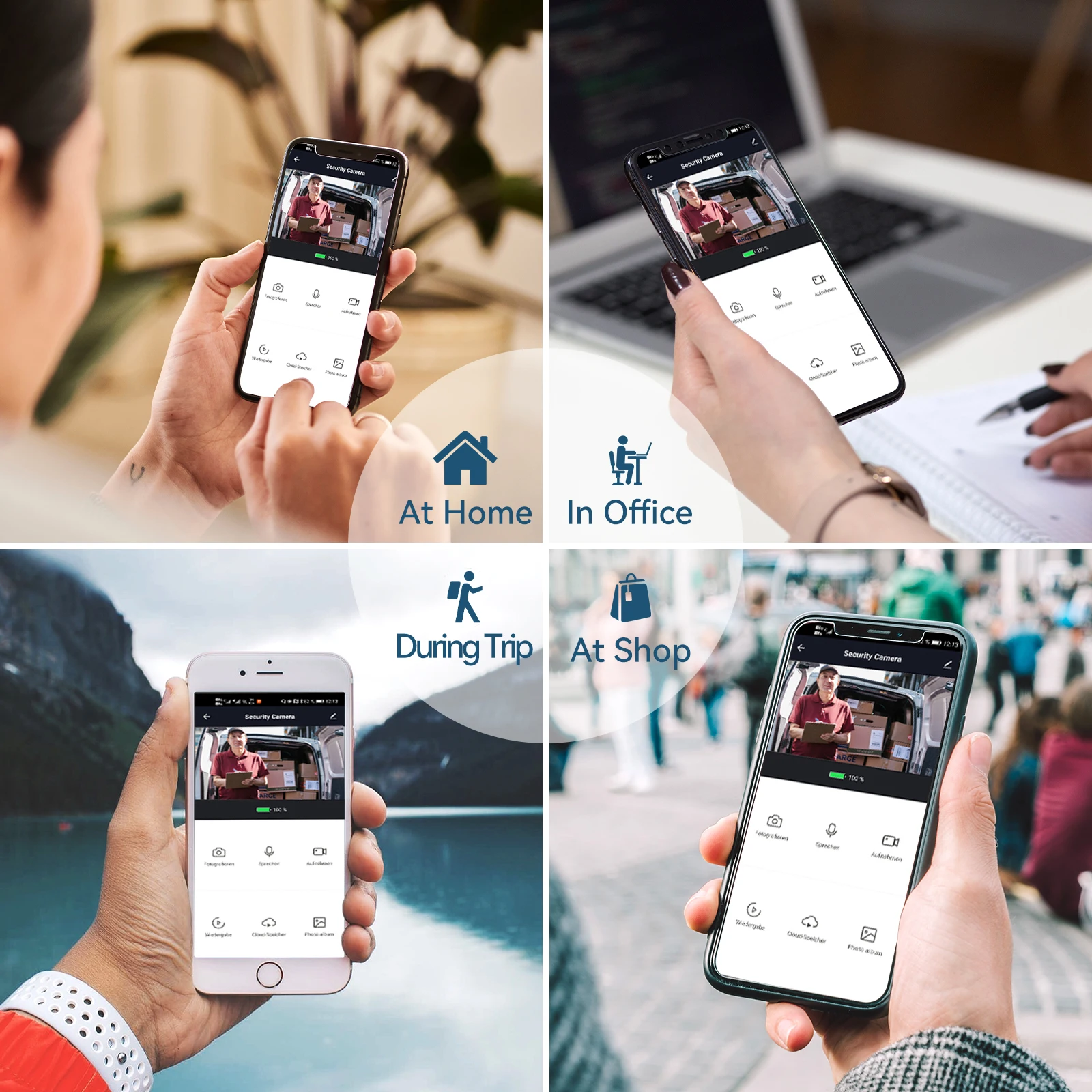 door video intercom 【1080P Tuya】Jeatone Smart Video Doorbell WiFi Video Peephole APP Remote Dual-Way Conversation Smart Video Doorbell WIreless WiFi wireless door intercom