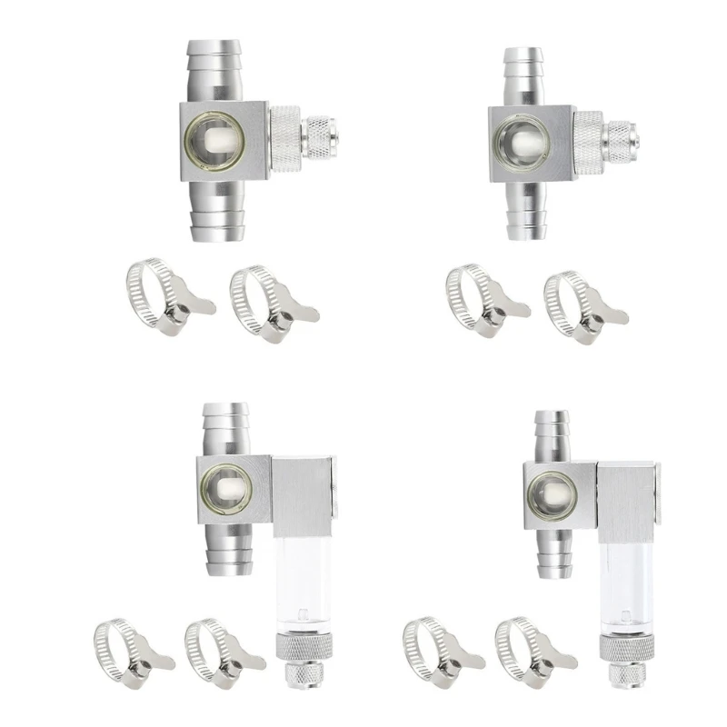 Atomizzatore Co2 Per Acquario Misuratore Di Bolle In Alluminio Diffusore Esterno Co2 Sistema Di Generatori Di Co2 Per Pesci Atomizzatore Di Co2 12Mm/1