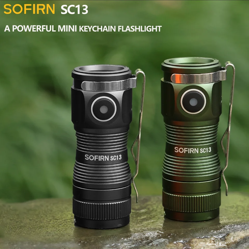 Sofirn SC13 Mini Tactical LED Flashlight 1300lm