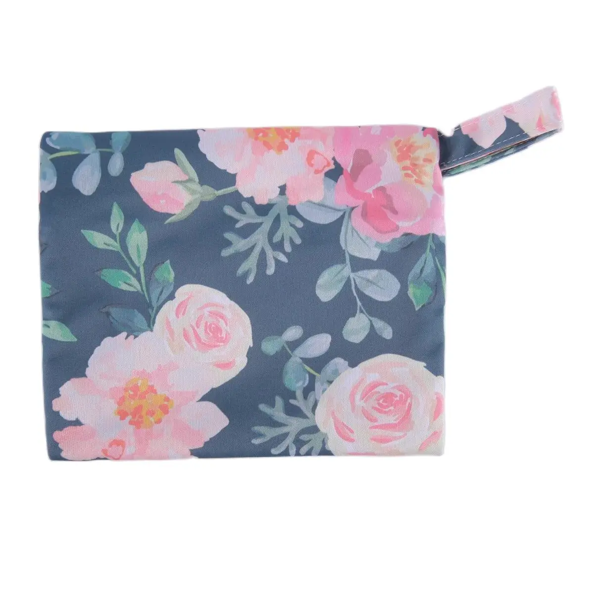 1 Small Mini Wet Bag Reusable for Mama Cloth Sanitary Menstrual Pad Tampon Bib Zippered wet wipes bag