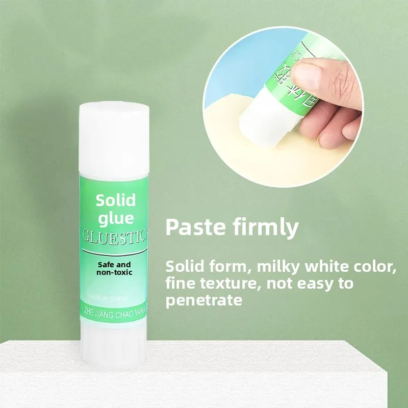 고등학생 DIY 수공예 흰색 고체 접착제 스틱 사무용품 자동차 양면 테이프 중국산