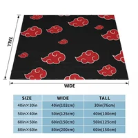 Black and Red Cloud Throw Blanket Decorative Bed Blankets Sofa Blanket Luxury Thicken Blanket 2