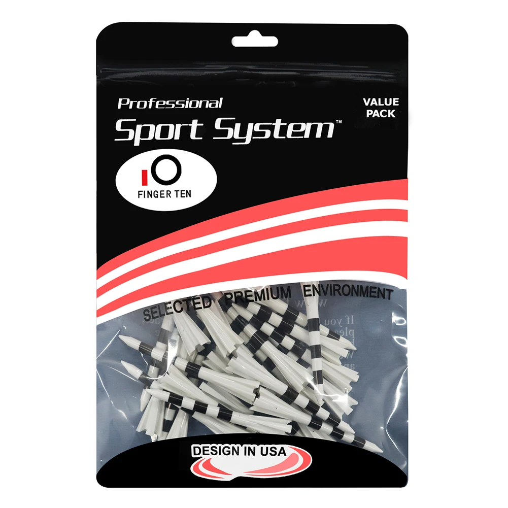 Description Picture 6 of item50Pcs Plastic Golf Tees Low Friction and Resistance 5 Claw Unbreakable Golf Tee 3.27inx2.76in Premium Golf Tees for Golf Lovers