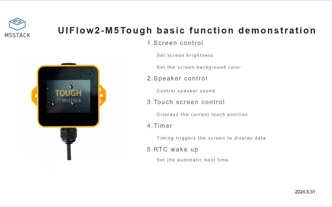 M5stack 8 Encoder Комплект макетной платы M5Stack Tough ESP32 IoT M5Stack | AliExpress
