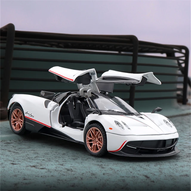 1:32 Pagani Huayra Dinastia Alloy Racing Car Model Diecasts Metal Toy Sports Car Model High Simulation Sound and Light Kids Gift 3