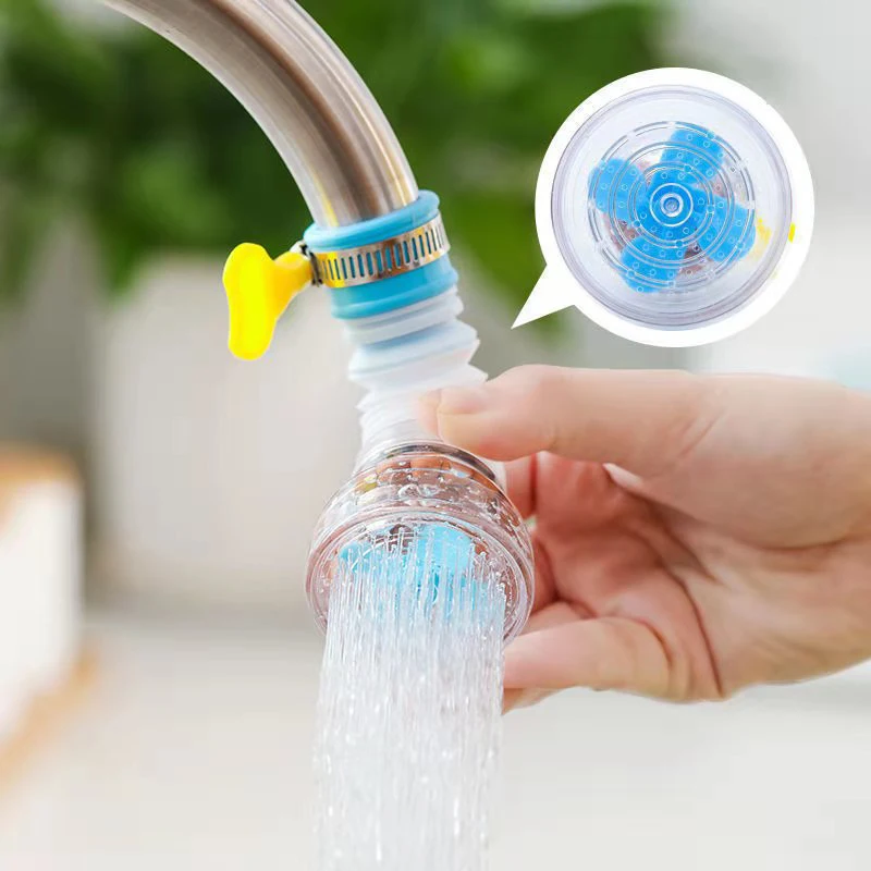 Universal 360 Rotation Faucet Bubbler Swivel Water Saving Economizer Head Shower Kitchen Faucet Nozzle Adapter Sink Accessories faucet adapter