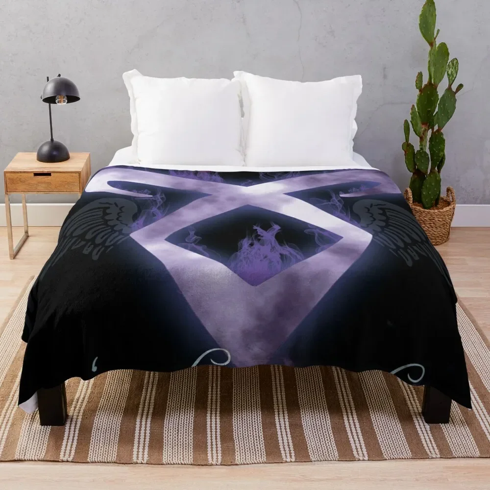 

#SaveShadowhunters - We're not going anywhere Throw Blanket Quilt Moving Loose Camping Blankets