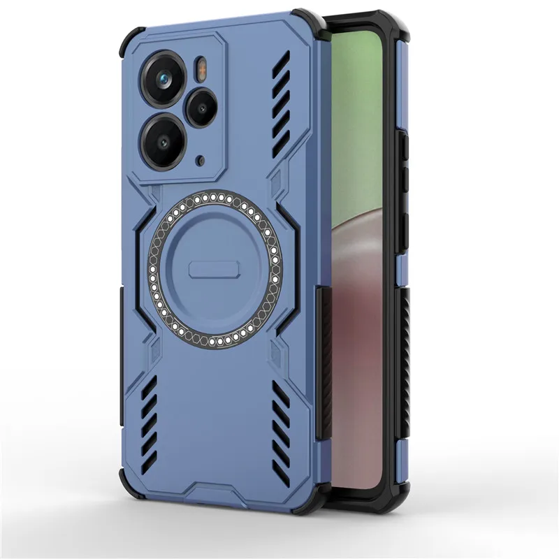 MEMELOKA Hoesje voor Realme 14 Pro Plus 5G met beschermfolie