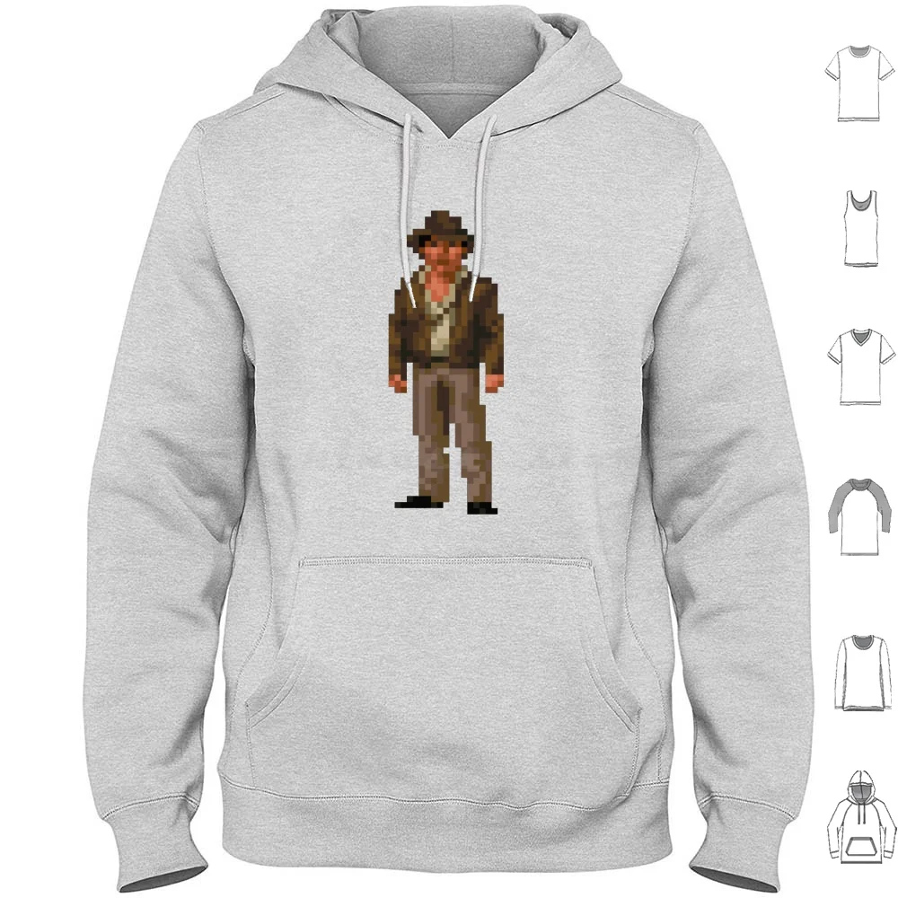 Indiana Jones E Il Destino Di Atlantis #01 Felpe Con Cappuccio Manica Lunga Indiana Jones E Il Destino Di Atlantis Fate Atlantis