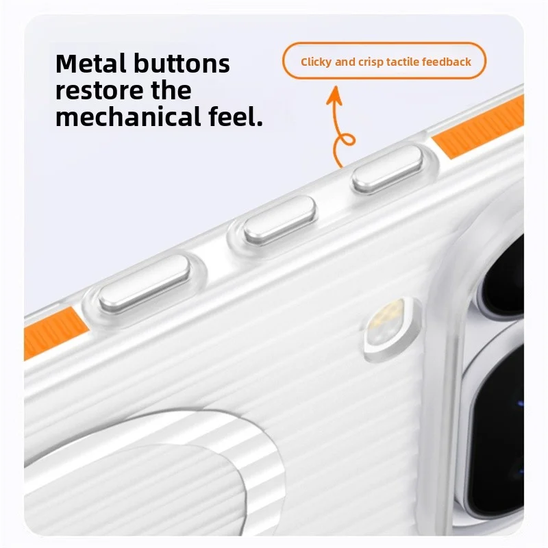 Huawei Honor Transparent Magnetic Anti-Slip Protective Case