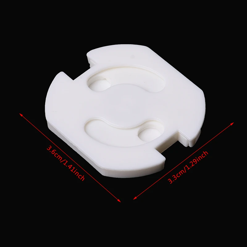 1/10pcs Electrical Outlet Protection Baby Child EU Power Socket Safety Guard Anti Electric Shock Plugs Protector Rotate Covers