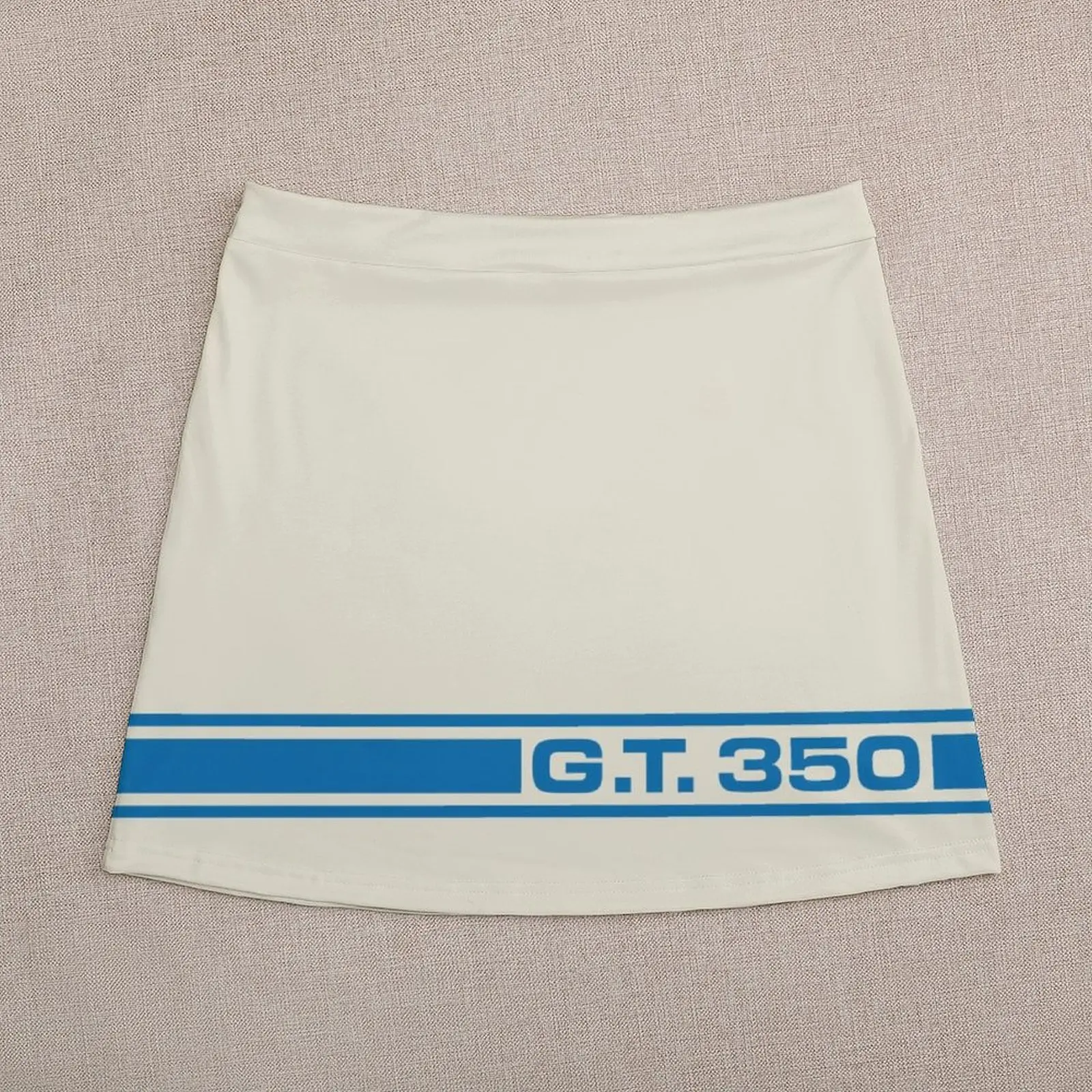 GT 350 stripes - Blue print Mini Skirt kawaii clothes new in clothes