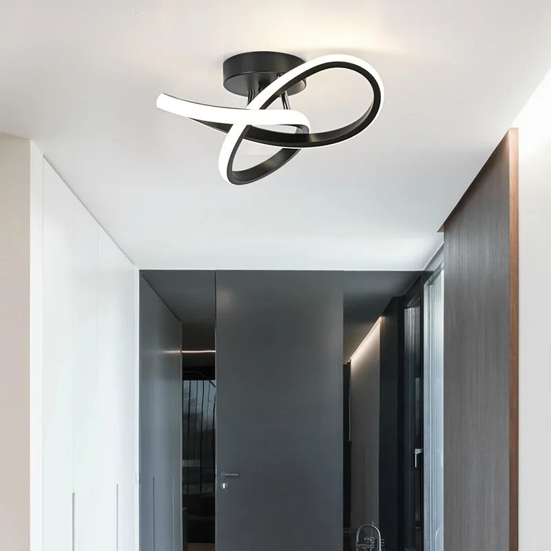 Led Ceiling Light Modern Three Colors 220V Indoor Design Hallway Balcony Aisle Office