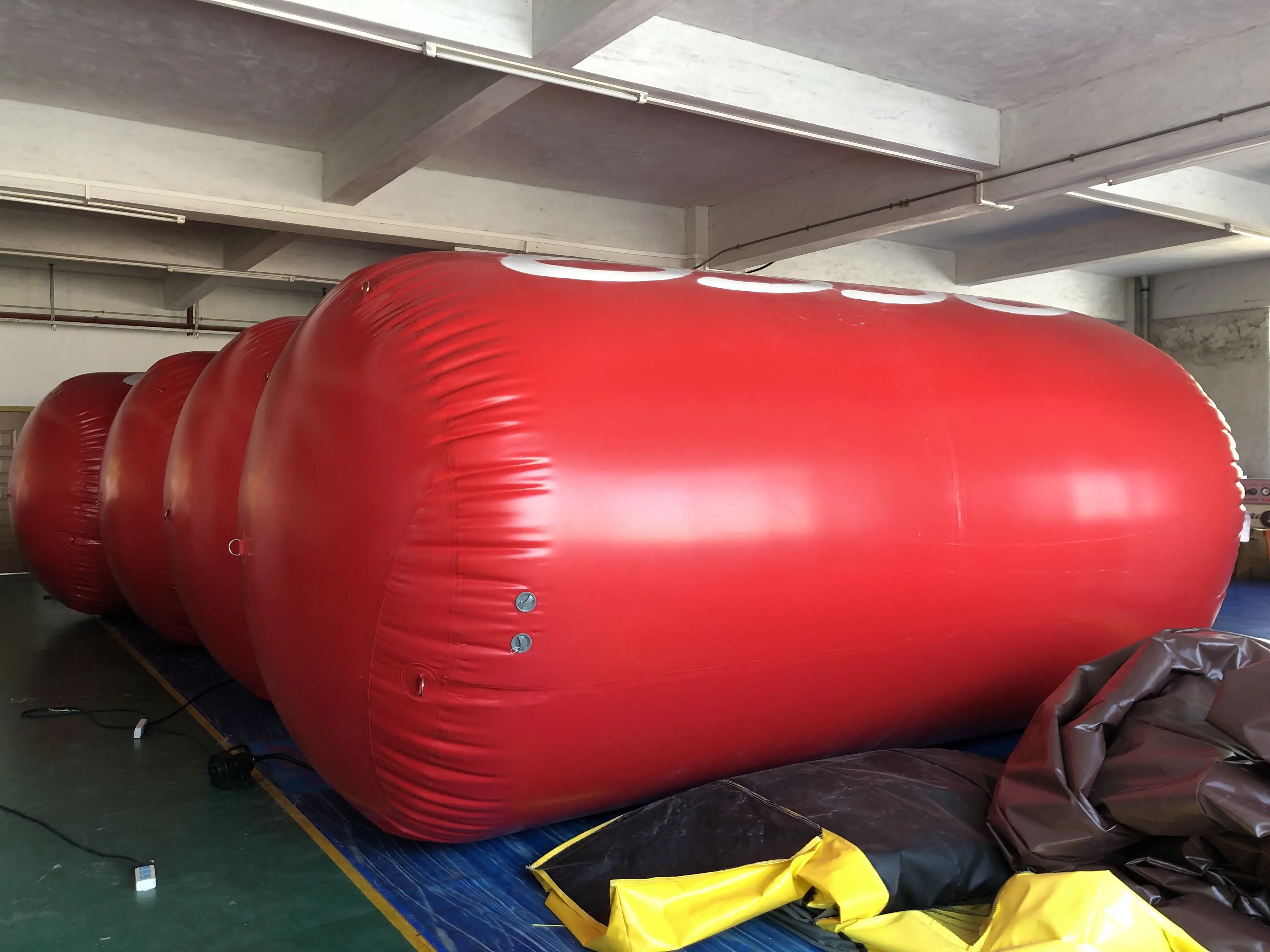 PVC Inflatable Water Cylindrical Buoy Marker Sailboat Event Air Buoys