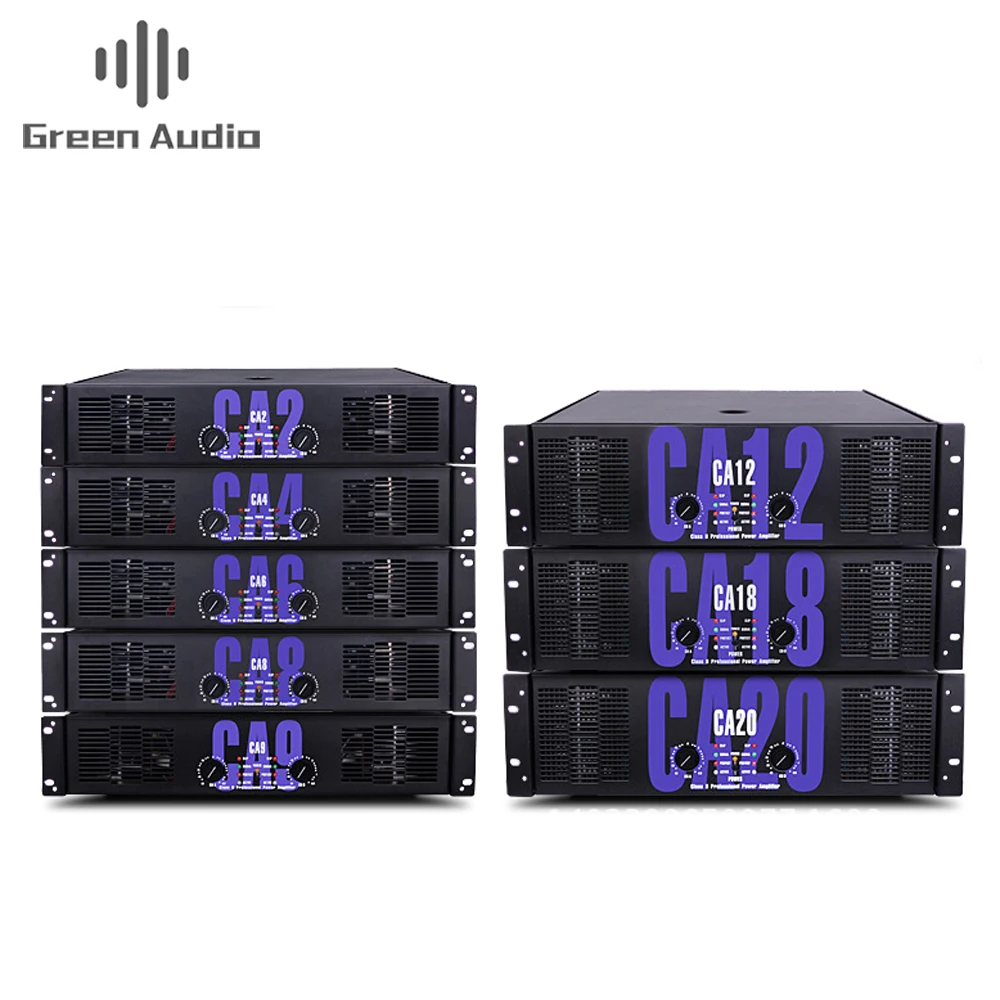 GAP-CA2 Professional 275/400 watt 2 channel audio high Power Amplifier