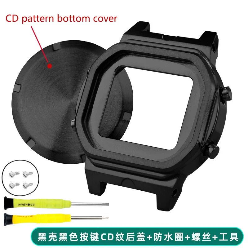 Stainless Steel Case and Bracelet for G-SHOCK Watch Customization Kit
