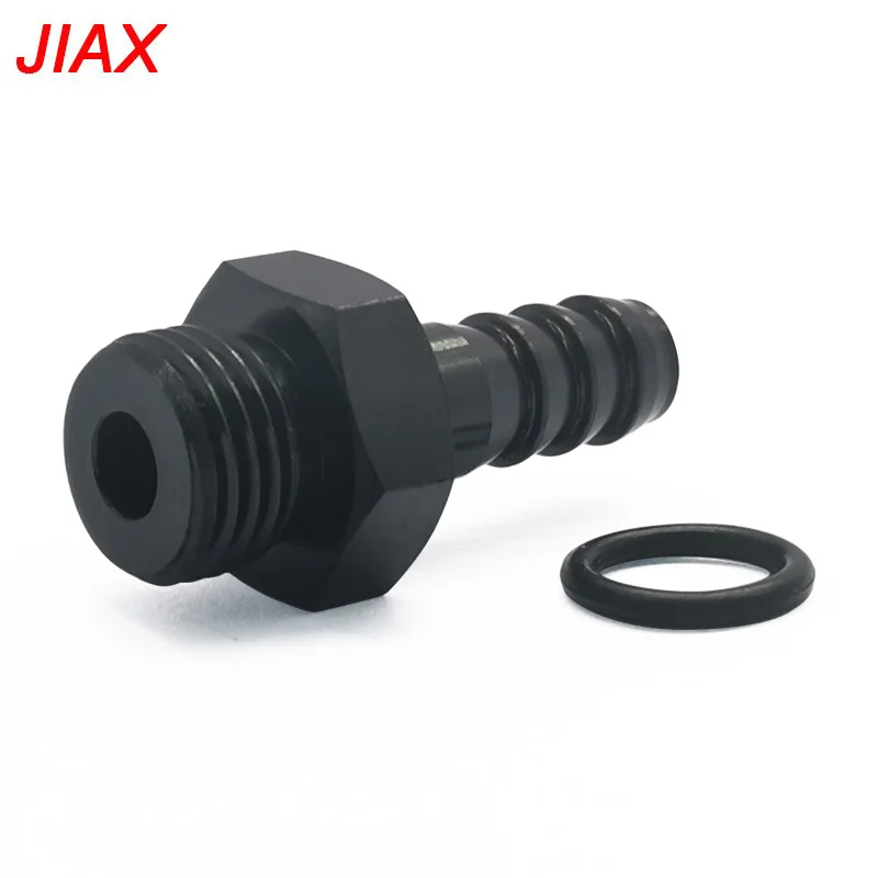 An6-5/16 hose barb connector for fuel pump fuel pressure regulator connector,high quality aluminum fuel pump male female connect