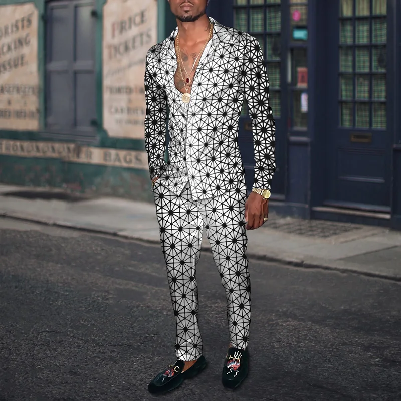 Long Sleeved Shirt + Trousers Fashion 