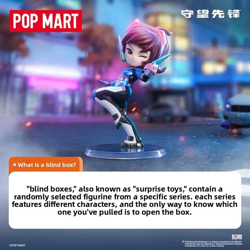 Original POP MART OW Overwatch Series Blind Box Toy Collection