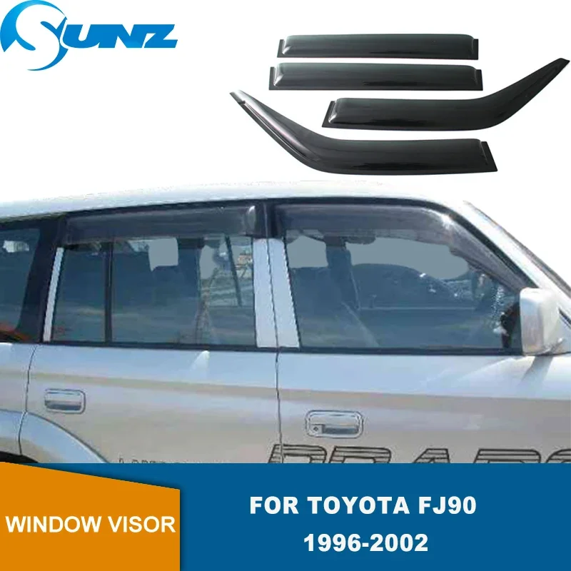 Car Window Deflectors Window Deflectors for Toyota Land Cruiser Prado Fj90 LC90 etc.