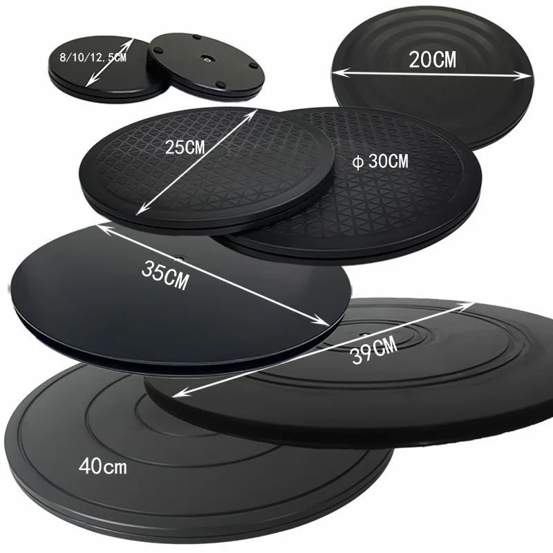 Plastic Packaging Turntable Pattern Anti-slip Pottery Wheel Ceramic Clay Tools Rotating Throwing Spinner Lazy Susan 10-40cm pottery wheel