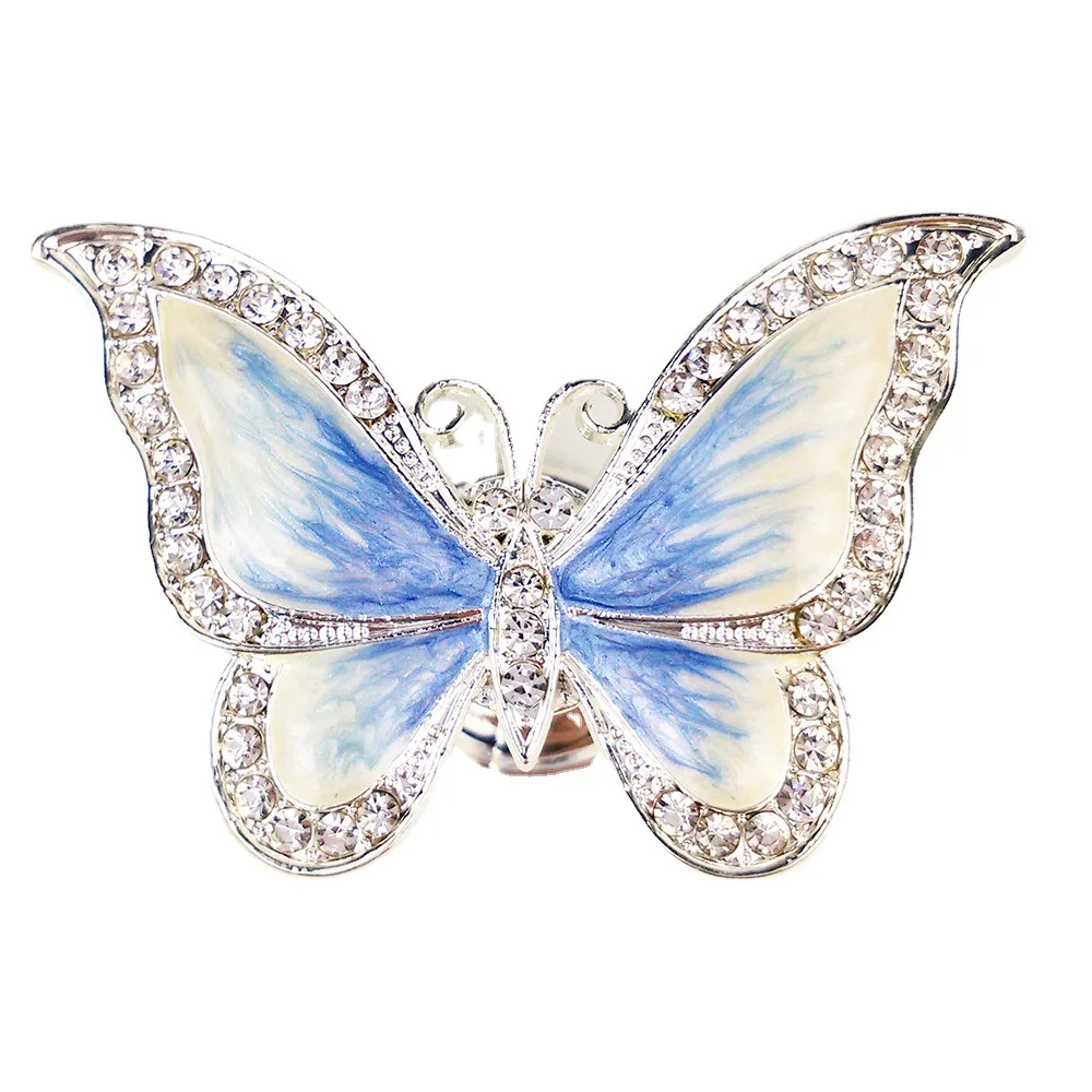 Criativo Crystal Butterfly Knob, Mobiliário de Quarto