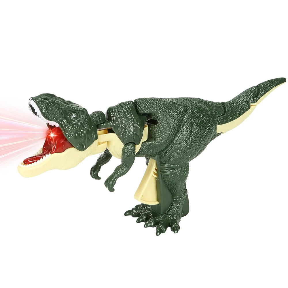 재미있는 트리거 T-Rex 공룡 장난감, 포효음, 조명 효과, 노벨티 개그 장난감, 생일 선물, 2024