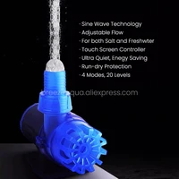 ZKSJ Blue Series Super Quiet Adjustable DC Aquarium Water Circulation Return Pump for Saltwater Freshwater Fish Tank 2