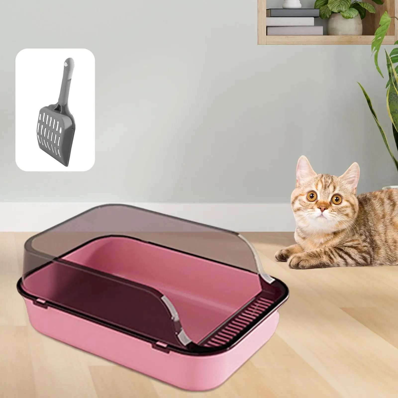 Open Top Cat Litter Box 2