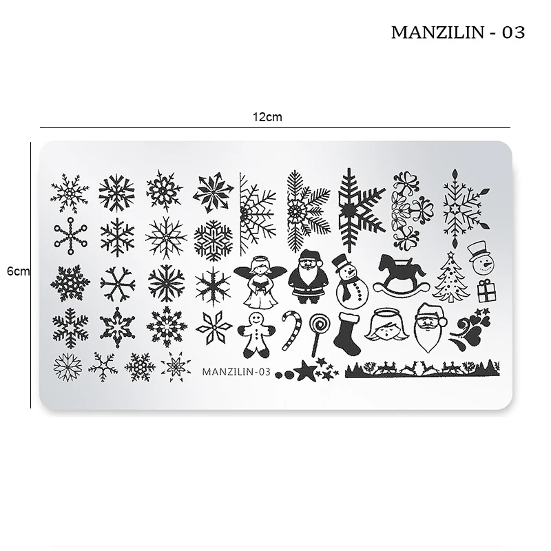 Nail Art Stamping Plates