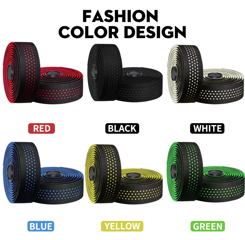 Perforated Breathable Non-Slip Handlebar Tape 2