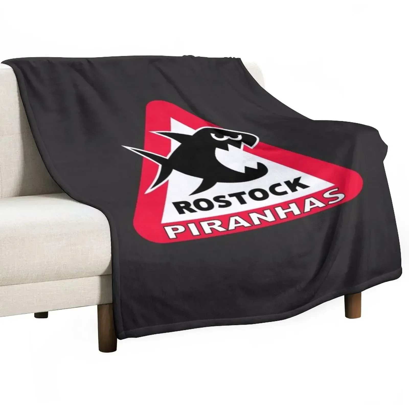 

rostock-piranhas Throw Blanket Nap Multi-Purpose for babies heavy to sleep Blankets