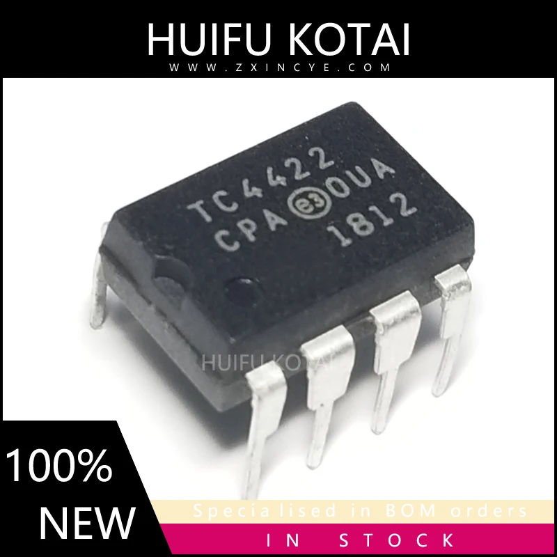 

5PCS TC4422 TC4422CPA DIP8 New Spot Inventory