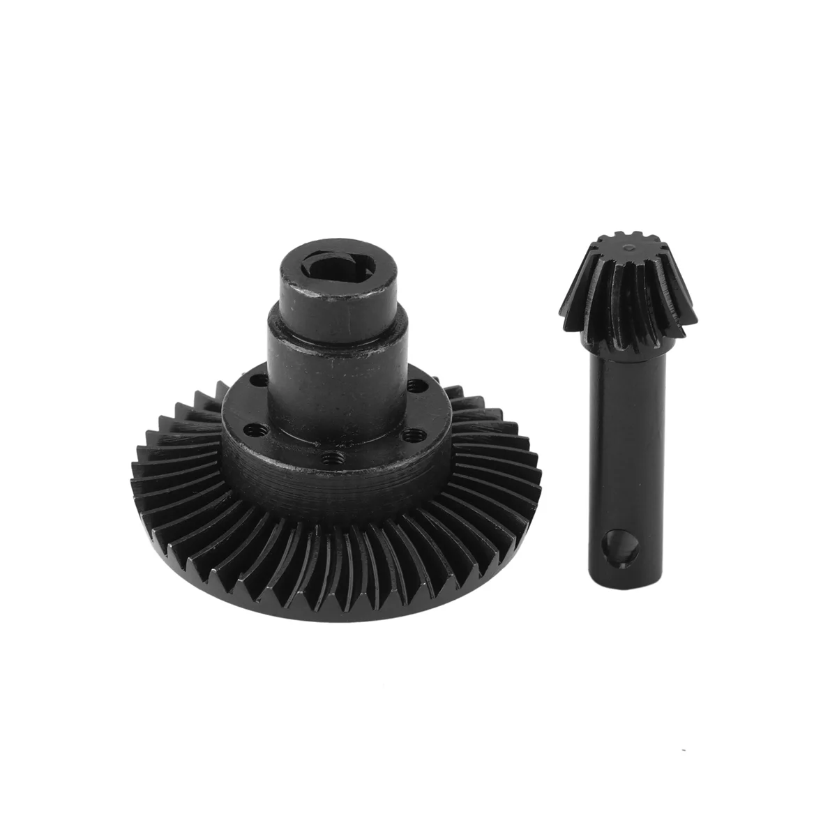 

12T 43T Металлическая сталь спиральная коническая ось Шестерня шестерни Комплект Шестерни для Axial SCX6 1/6 RC Гусеничный автомобиль обновленные детали