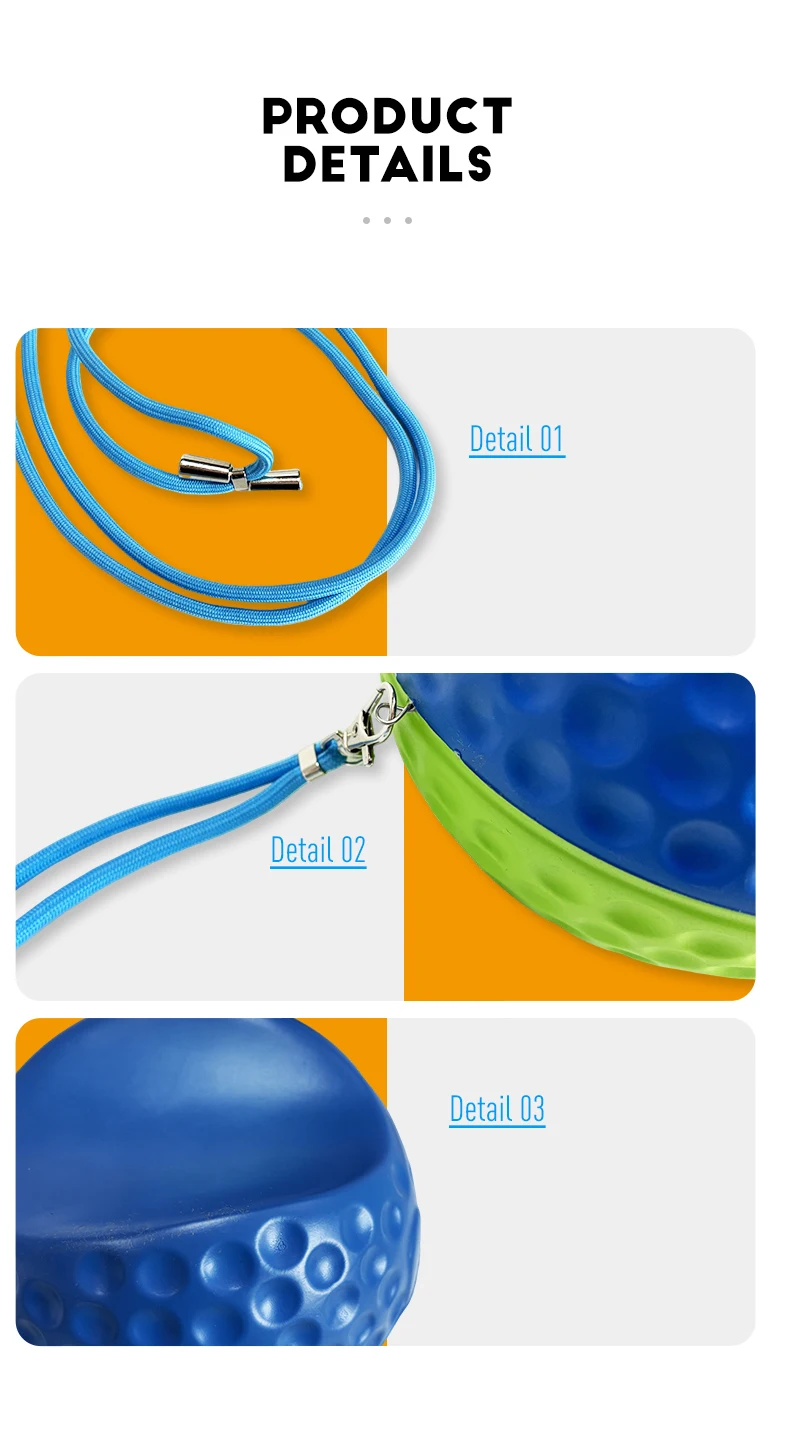 Description Picture 5 of itemGolf Swing Trainer Posture Corrector Golf Training Assistance Tools Golf Double Color Connect Ball Beginner Gesture Correction