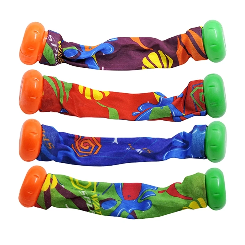 Children Water Toy with Storage Bag Ocean Treasures Diving Training Toy for Kids Diving Sticks Rings Torpedoes