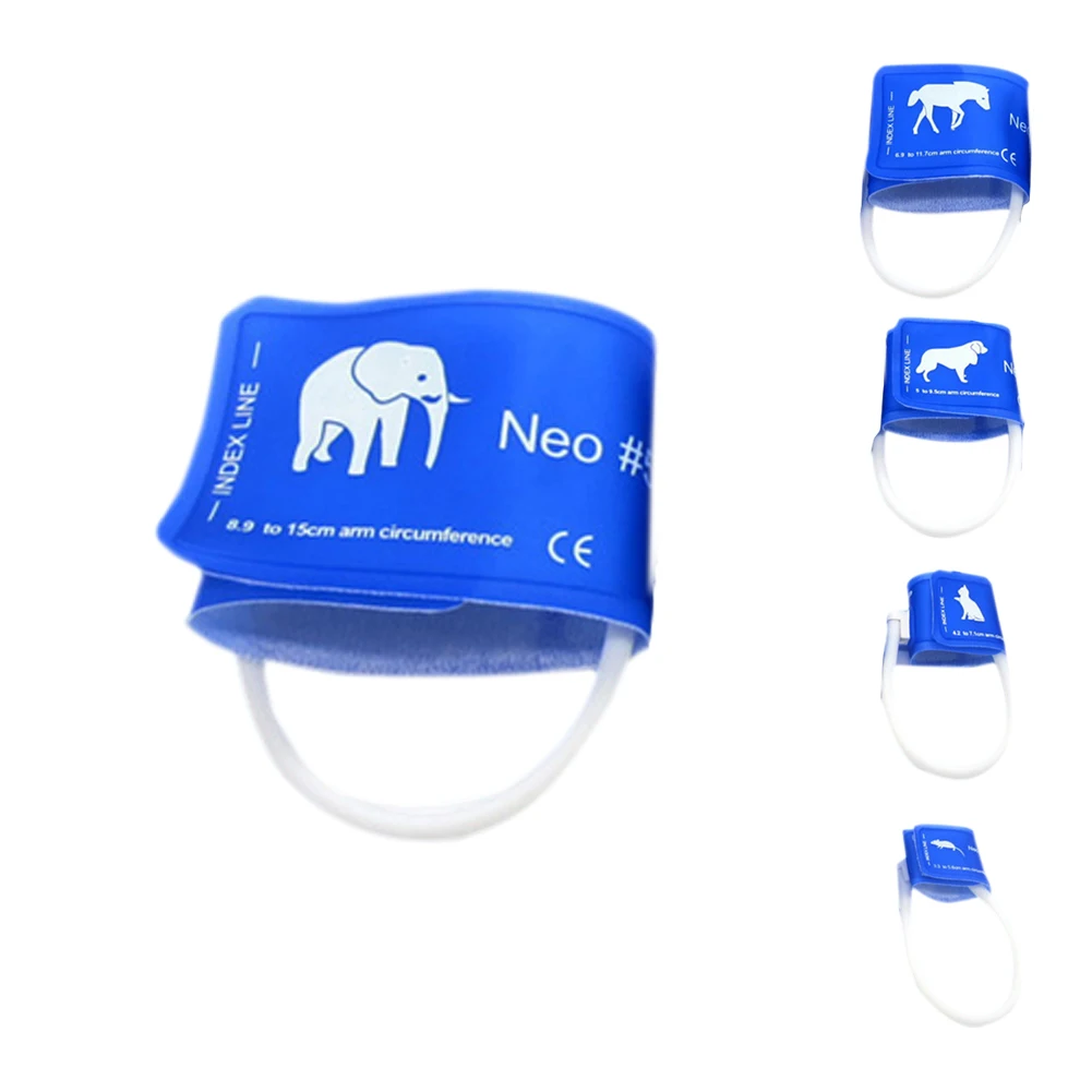 Easy Wrap Blood Pressure Cuff Pet Arm Replacement Cuff Animal Sphygmomanometer Belt For Horse Dog Cat Mouse
