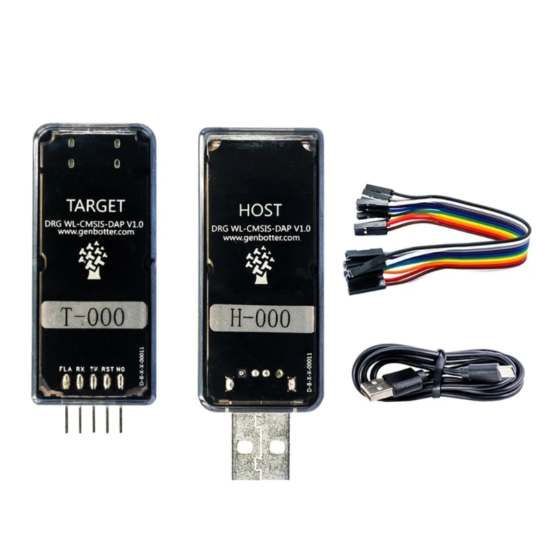 

Беспроводное решение для отладки DRG WL CMSIS DAP MCU CDC Последовательный порт OpenOCD