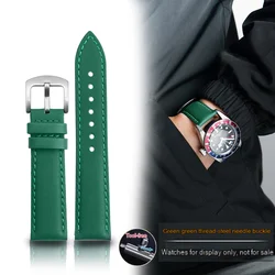 Blue Water Ghost Sport Nylon Strap - 22mm (Green - green steel)