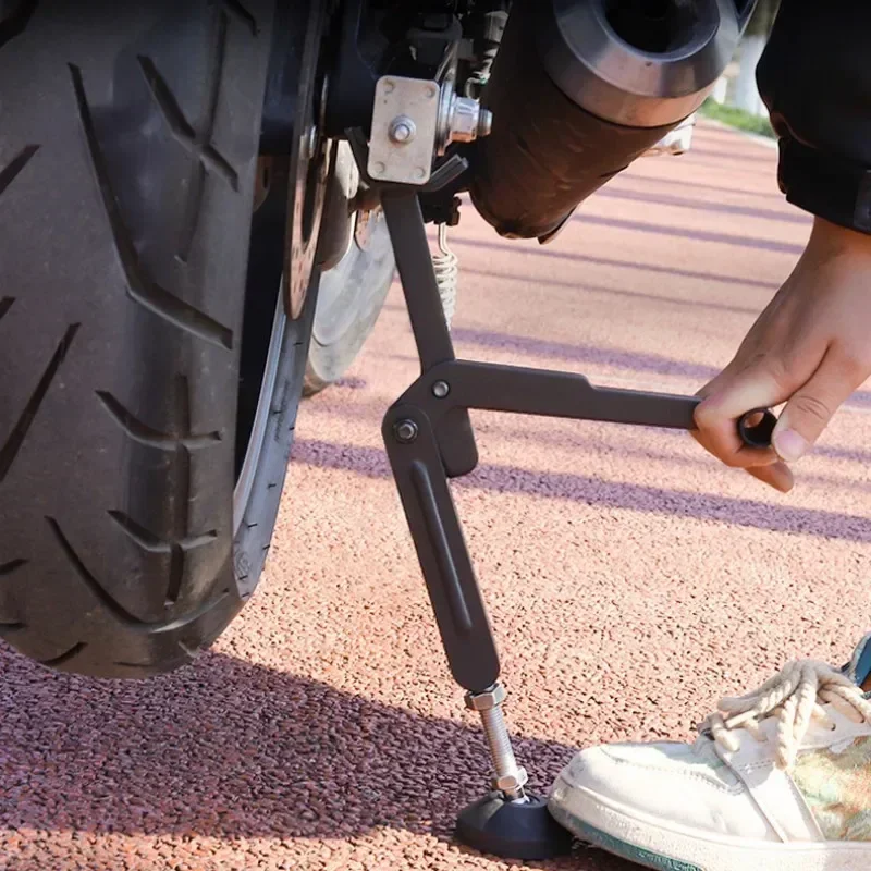 Motorcycle Stand Labor Saving Foldable Wheel Chain Cleaning Maintenance Stand Portable Motorcycle Lift Jack Replacement motorcycle stand motorcycle tire cleaning stand