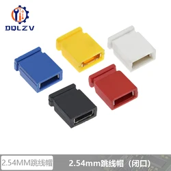 Enhanced Product Title: Versatile 2.54mm Pitch Long Pin Header Connector Jumper Cap - White (Shut up)