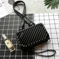 Luxury Hand Bags for Women New Suitcase Shape Totes Women Famous Brand Clutch Bag Mini Box Bag Fashion Mini Luggage Bag 1