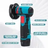 Brush motor 12v Mini Angle Grinder Rechargeable Grinding Tool Polishing Grinding Machine For Cutting Diamond Cordless Power Tool 4