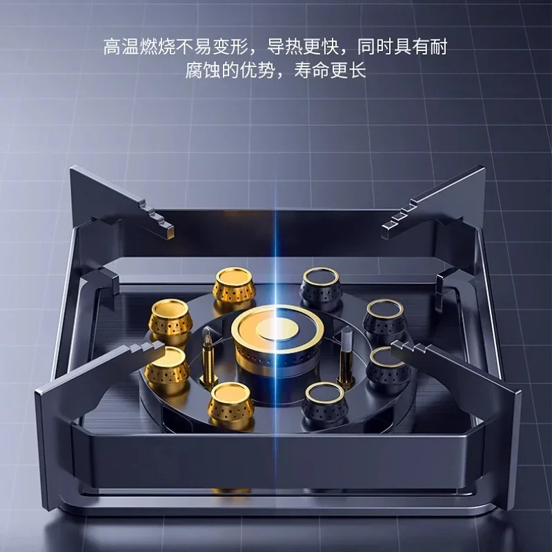 Ideal for Home: Single-Head Fierce Fire Timing Gas Stove, Desktop/Embedded, Liquefied Gas & Natural Gas 5