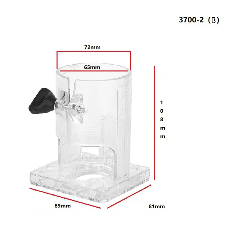 Trimmer Machine Base Woodworking Edge Cutter 3703 Electric Trimmer Machine Base Power Tool Accessories Plunge Router