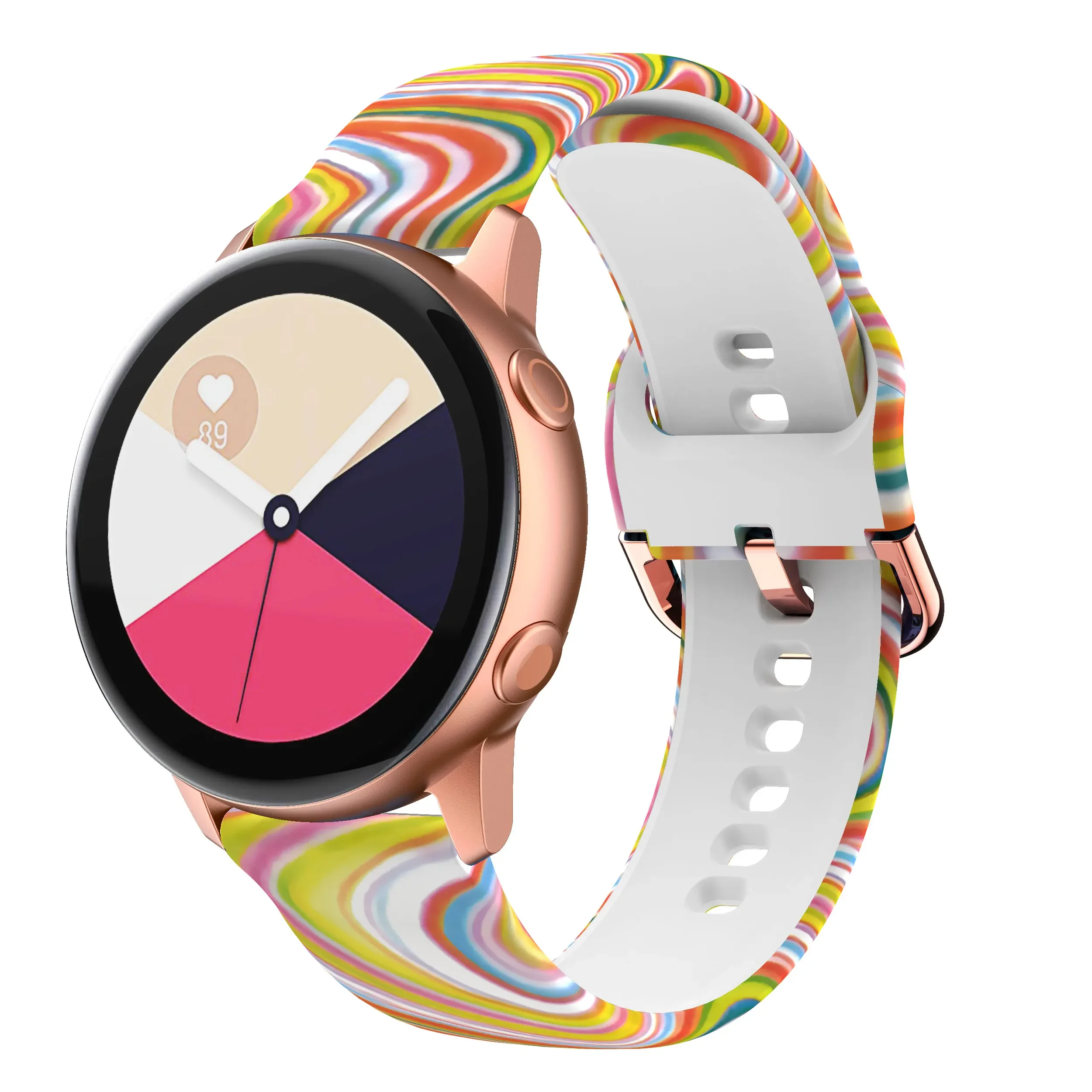 Stylish Printed Band for Smartwatch (20mm/22mm)