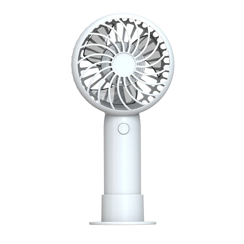 Three-gear Adjustable Mini Portable USB Handheld Small Pocket Fans Desktop Noise Reduction Fan for Office Bedroom Outdoor Travel