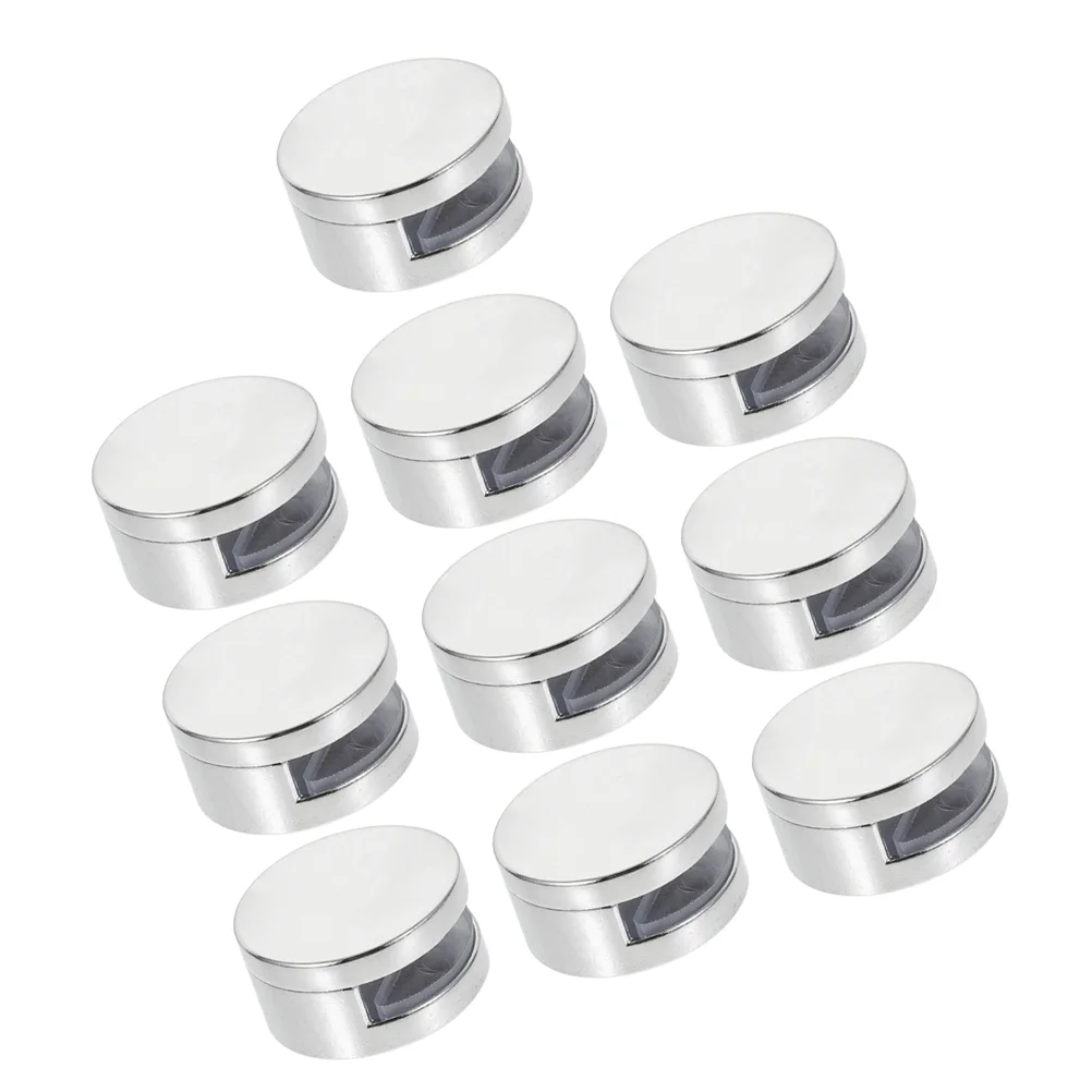 

Mirror Clip Shelf Holders Pegs Mounting Clips for Wall Glass Hardware Clamps Cabinet
