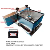 220V edamame shelling machine small DC type bean peeling machine soybean shelling machine pea shelling machine bean separator 1