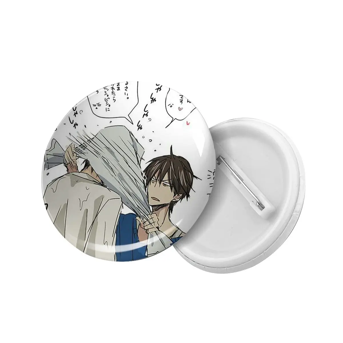 Anime dakaretai otoko 1-i ni odosarete imasu botão macio pino bonito colar  crachá jóias broches decoração presente peito - AliExpress